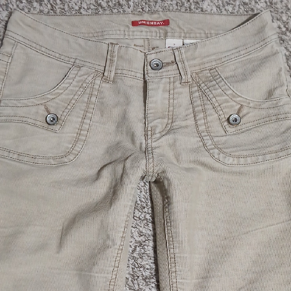 UNIONBAY Light Tan Corduroy Pants